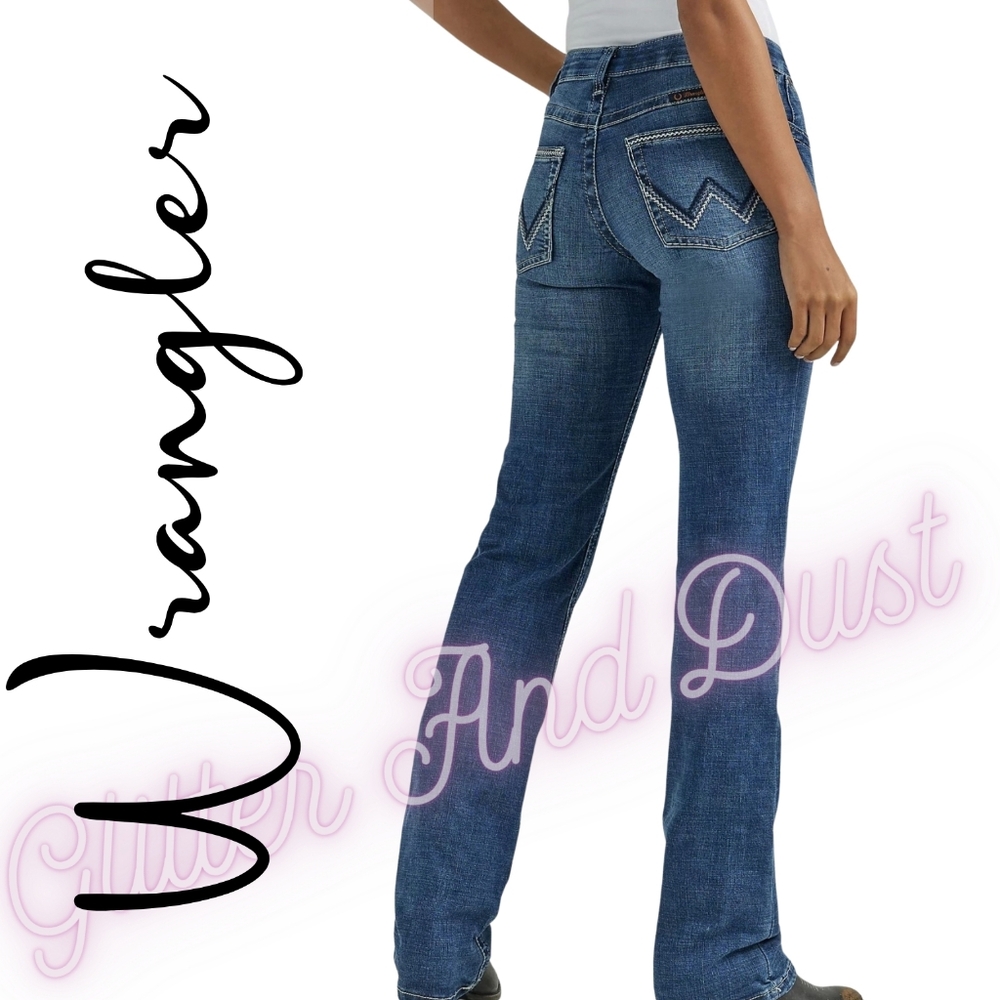 Wrangler Willow Boot Cut Stretch  Denim Jeans